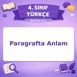 4. Sınıf Türkçe Paragrafta Anlam Testi - testçöz.com
