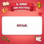 5. Sınıf Din Kültürü Ahlak Testi - testçöz.com