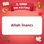 5. Sınıf Din Kültürü Allah İnancı Testi - testçöz.com
