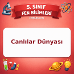 5. Sınıf Fen Bilimleri Canlılar Dünyası Testi - testçöz.com