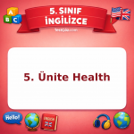 5. Sınıf İngilizce 5. Ünite Health Testi - testçöz.com