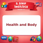 5. Sınıf İngilizce Health and Body Testi - testçöz.com