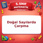 5. Sınıf Matematik Doğal Sayılarda Çarpma Testi - testçöz.com