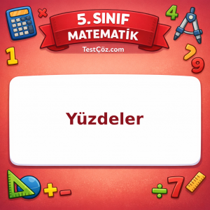 5. Sınıf Matematik Yüzdeler Testi - testçöz.com