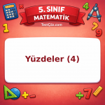 5. Sınıf Matematik Yüzdeler (4) Testi - testçöz.com