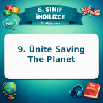 6. Sınıf İngilizce 9. Ünite Saving The Planet Testi - testçöz.com