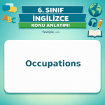 6. Sınıf İngilizce Occupations Konu Anlatımı - testçöz.com