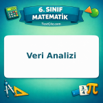 6. Sınıf Matematik Veri Analizi Testi - testçöz.com