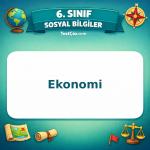 6. Sınıf Sosyal Bilgiler Ekonomi Testi - testçöz.com