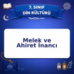 7. Sınıf Din Kültürü Melek ve Ahiret İnancı Testi - testçöz.com