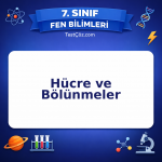 7. Sınıf Fen Bilimleri Hücre ve Bölünmeler Testi - testçöz.com