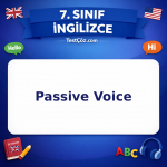 7. Sınıf İngilizce Passive Voice Testi - testçöz.com