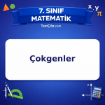 7. Sınıf Matematik Çokgenler Testi - testçöz.com