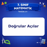 7. Sınıf Matematik Doğrular Açılar Testi - testçöz.com