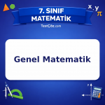 7. Sınıf Matematik Genel Matematik Testi - testçöz.com