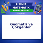 7. Sınıf Matematik Geometri ve Çokgenler Konu Anlatımı - testçöz.com