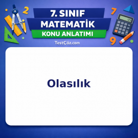 7. Sınıf Matematik Olasılık Konu Anlatımı - testçöz.com