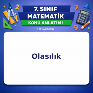 7. Sınıf Matematik Olasılık Konu Anlatımı - testçöz.com