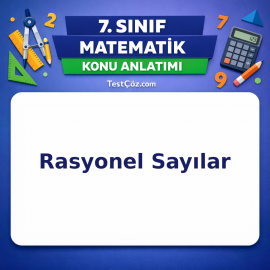 7. Sınıf Matematik Rasyonel Sayılar Konu Anlatımı - testçöz.com