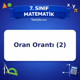 7. Sınıf Matematik Oran Orantı (2) Testi - testçöz.com
