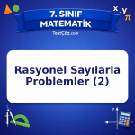 7. Sınıf Matematik Rasyonel Sayılarla Problemler (2) Testi - testçöz.com