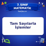 7. Sınıf Matematik Tam Sayılarla İşlemler Testi - testçöz.com