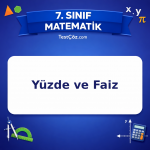 7. Sınıf Matematik Yüzde ve Faiz Testi - testçöz.com