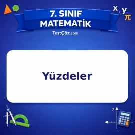 7. Sınıf Matematik Yüzdeler Testi - testçöz.com