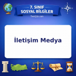7. Sınıf Sosyal Bilgiler İletişim Medya Testi - testçöz.com