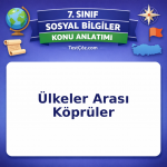 7. Sınıf Sosyal Bilgiler Ülkeler Arası Köprüler Konu Anlatımı - testçöz.com
