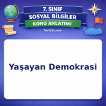 7. Sınıf Sosyal Bilgiler Yaşayan Demokrasi Konu Anlatımı - testçöz.com