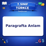 7. Sınıf Türkçe Paragrafta Anlam Testi - testçöz.com