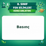 8. Sınıf Fen Bilimleri Basınç Konu Anlatımı - testçöz.com