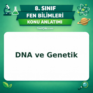 8. Sınıf Fen Bilimleri DNA ve Genetik Konu Anlatımı - testçöz.com
