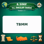8. Sınıf İnkılap Tarihi TBMM Testi - testçöz.com