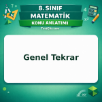 8. Sınıf Matematik Genel Tekrar Konu Anlatımı - testçöz.com