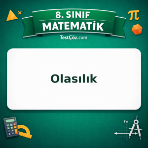 8. Sınıf Matematik Olasılık Testi - testçöz.com