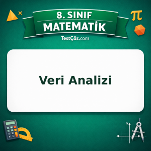 8. Sınıf Matematik Veri Analizi Testi - testçöz.com