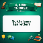8. Sınıf Türkçe Noktalama İşaretleri Testi - testçöz.com