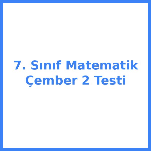 7. sınıf MatematikeMatematikik 19