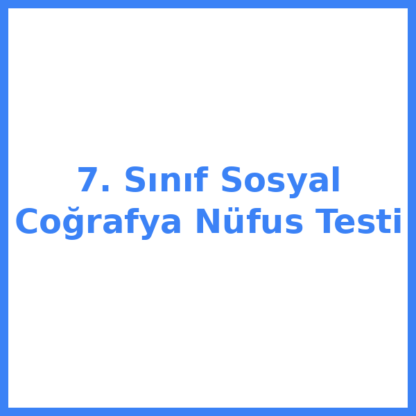 7. sınıf Sosyal Bilgileryal bilgiler 17
