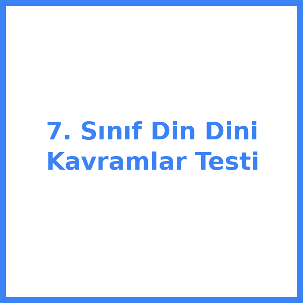 7. sınıf Din Kültürü kulTürkçeu 27