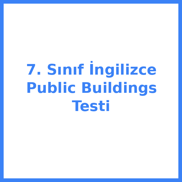 7. sınıf İngilizceilizce 37